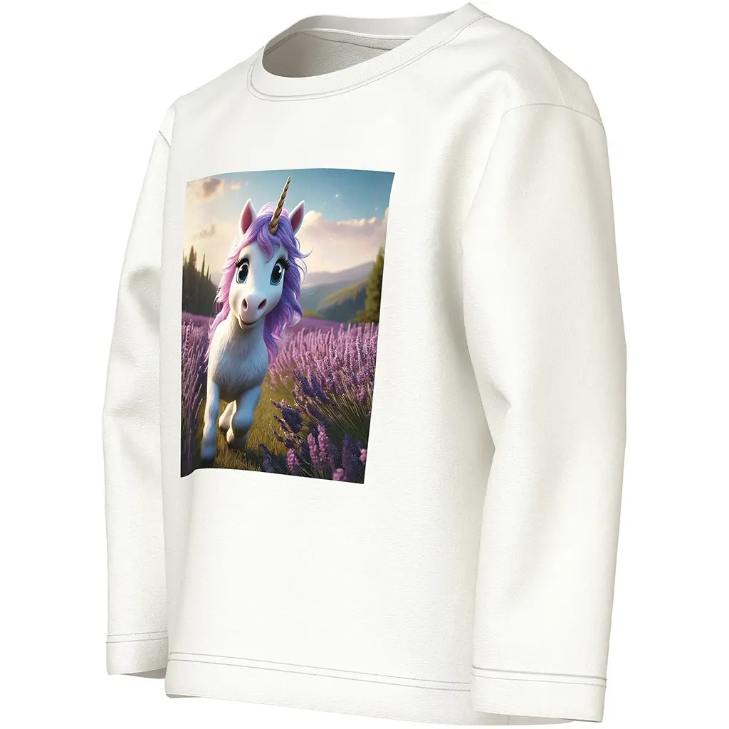 Longsleeve Votea (cloud dancer lavender unicorn)