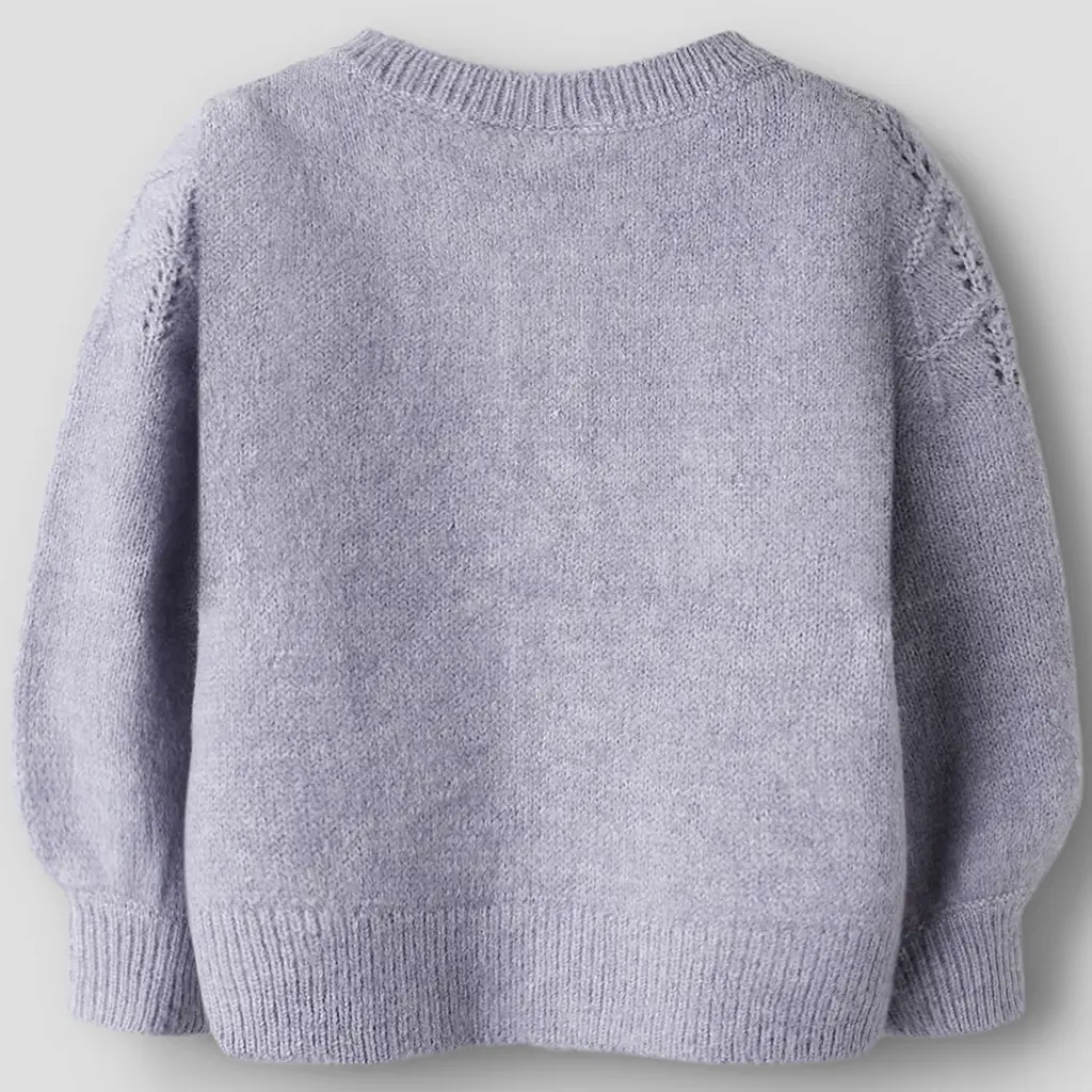 Gebreid vestje Batrilla (lavender gray)