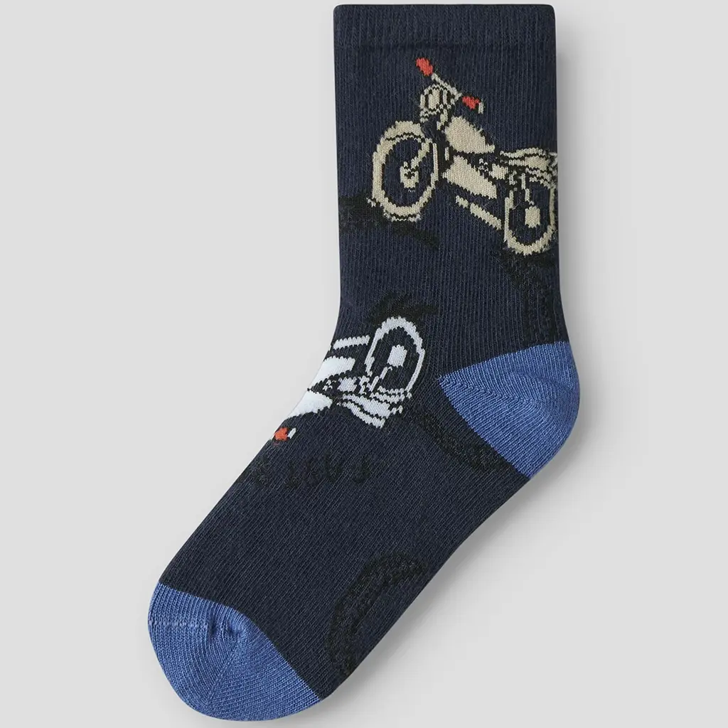 Drie paar sokken Bertil (navy blazer/endless sky)