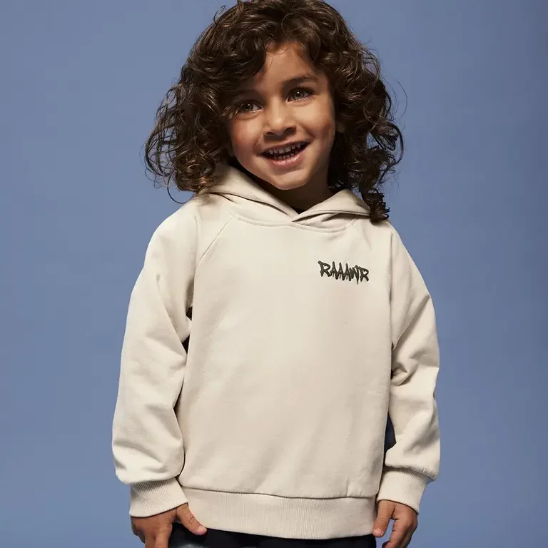 Trui sweat hoodie Bentu (pumice stone)