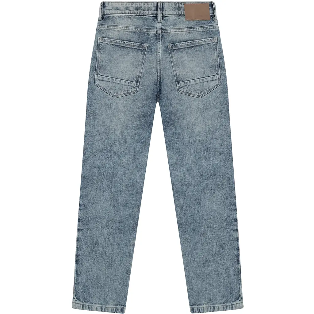 Spijkerbroek baggy (used medium denim)