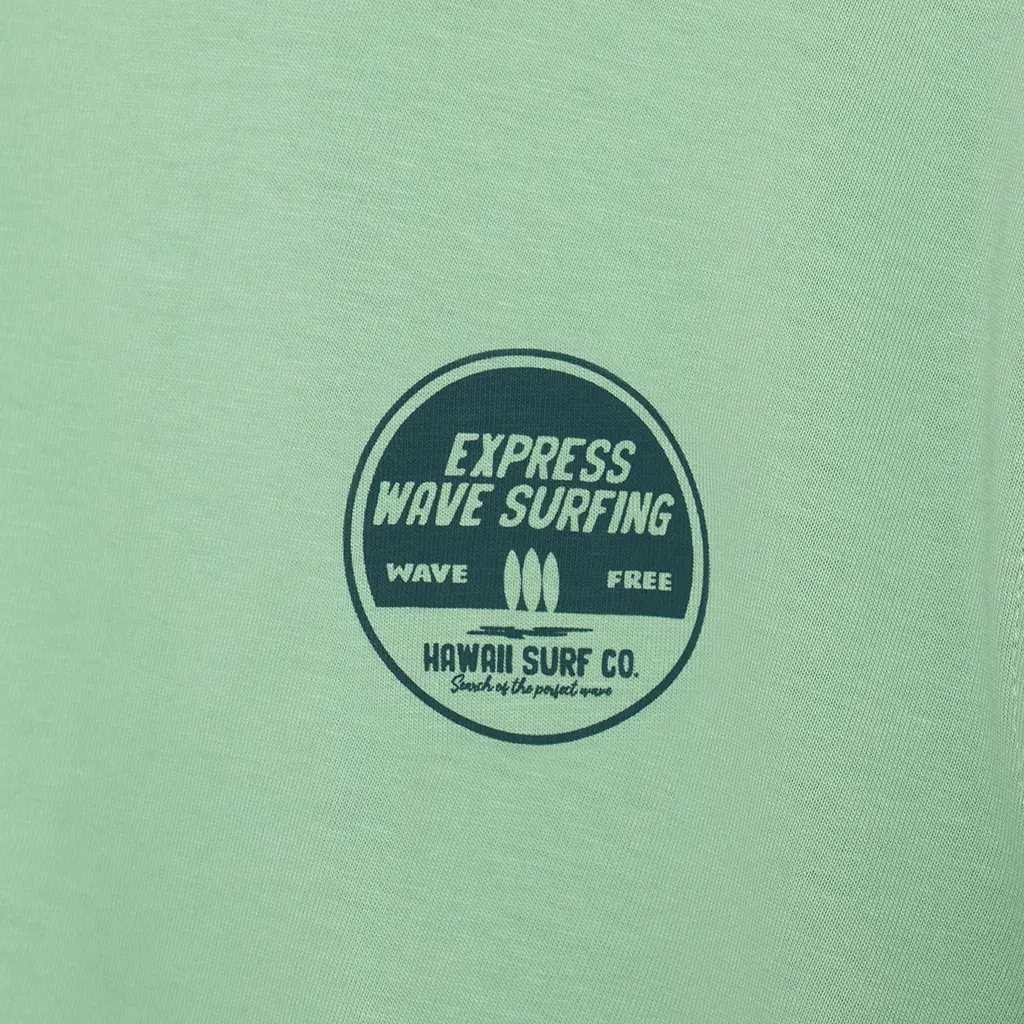 T-shirt backprint (fresh green)