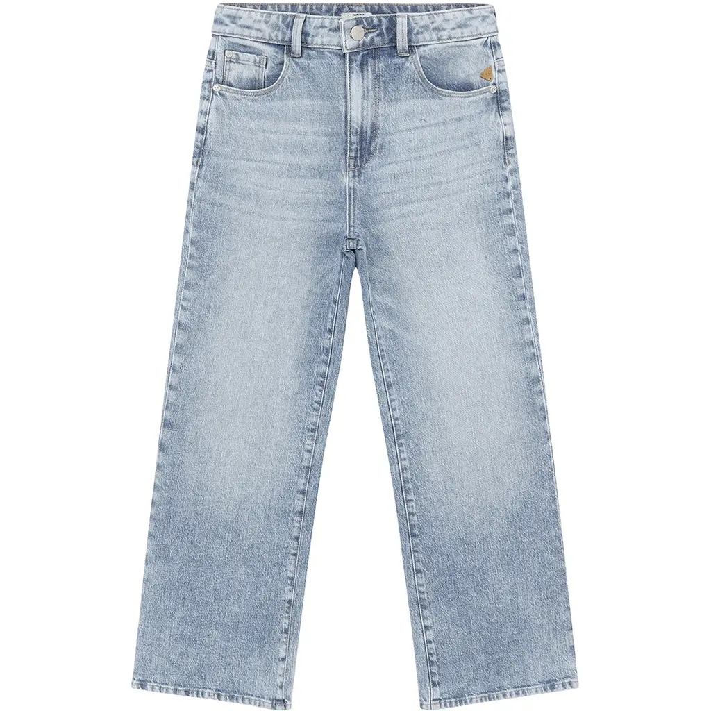 Spijkerbroek wide fit (medium green)