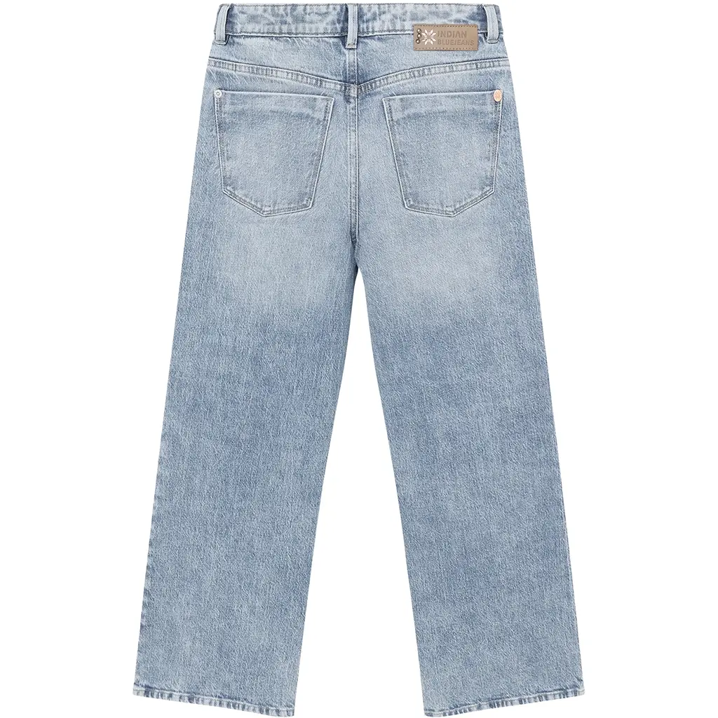 Spijkerbroek wide fit (medium green)