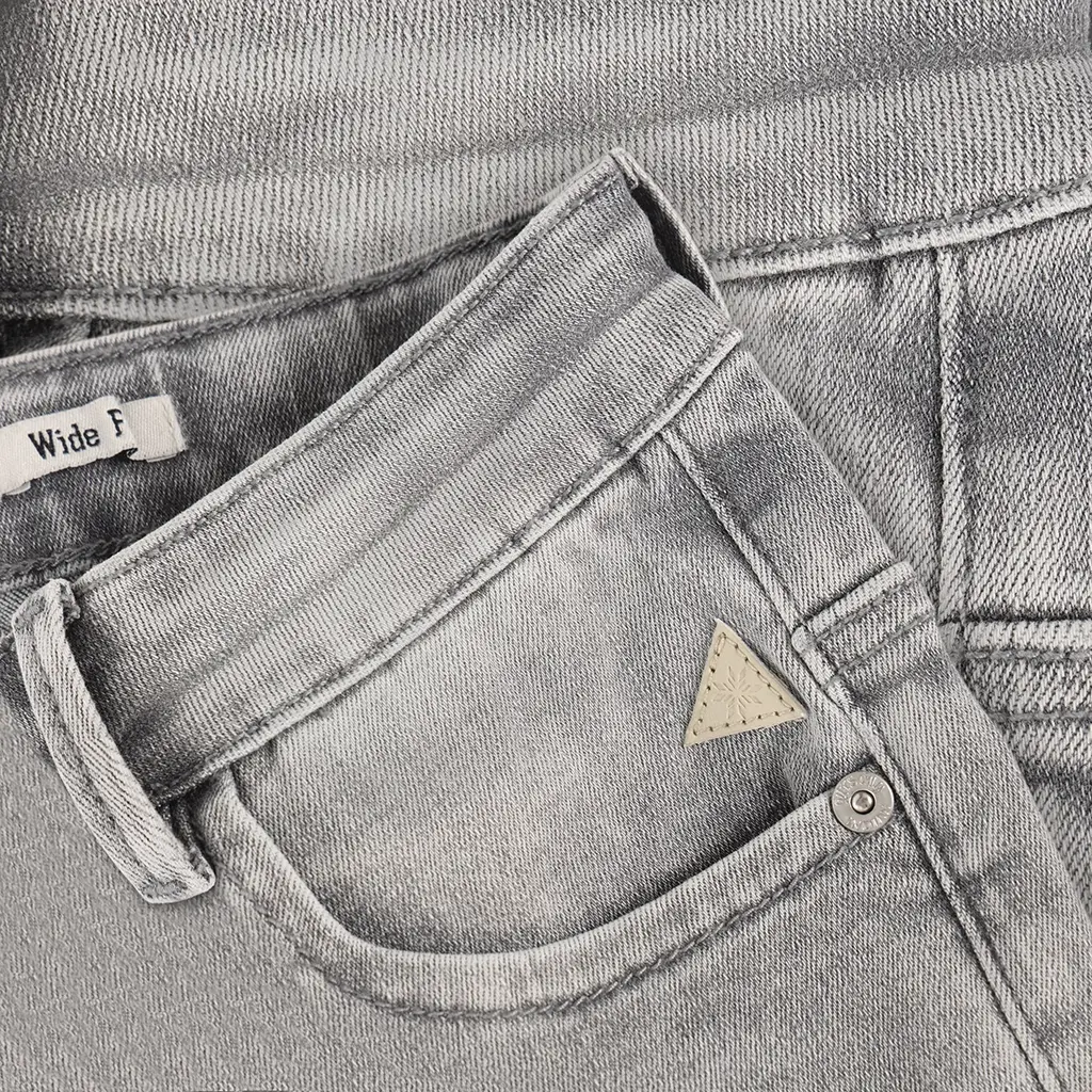 Spijkerbroek wide fit  (light grey denim)