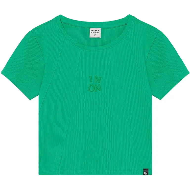 T-shirt cropped (simply green)