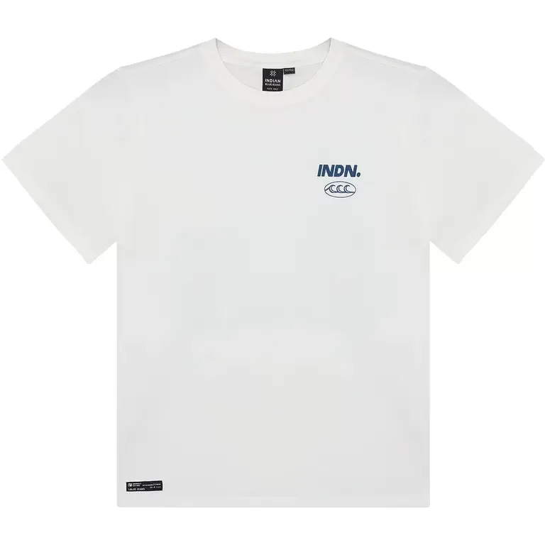 T-shirt backprint loose fit (cloud)