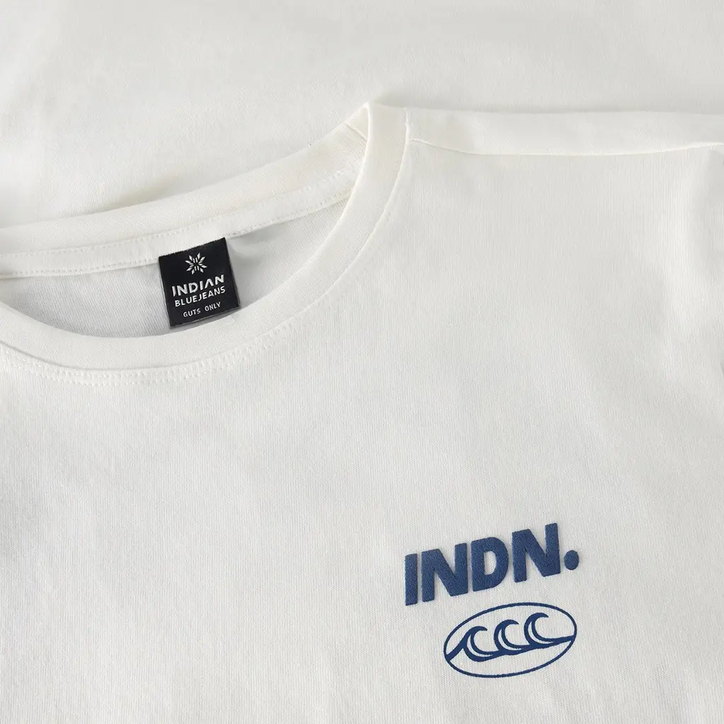 T-shirt backprint loose fit (cloud)