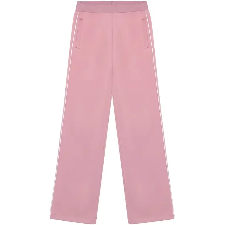 Broek wide fit (lilas)