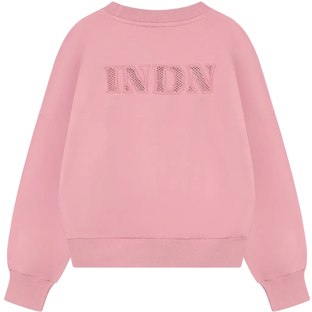 Trui backprint (lilas)