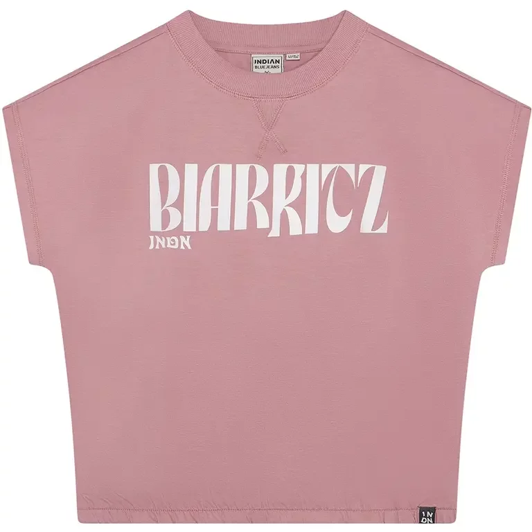 T-shirt cropped  (lilas)