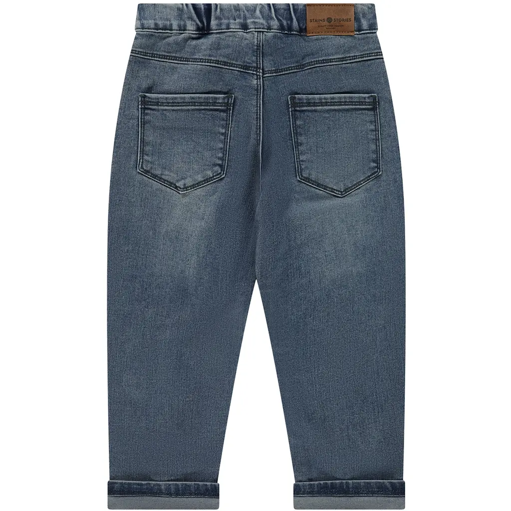 Spijkerbroek (mid grey blue denim)