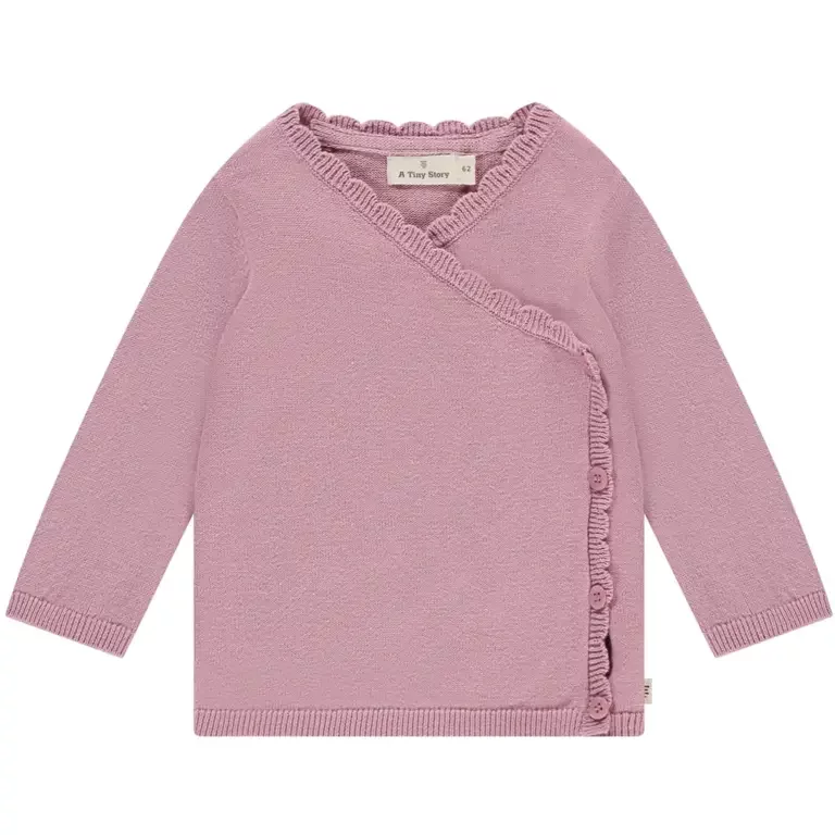 Overslag shirtje (rouge)