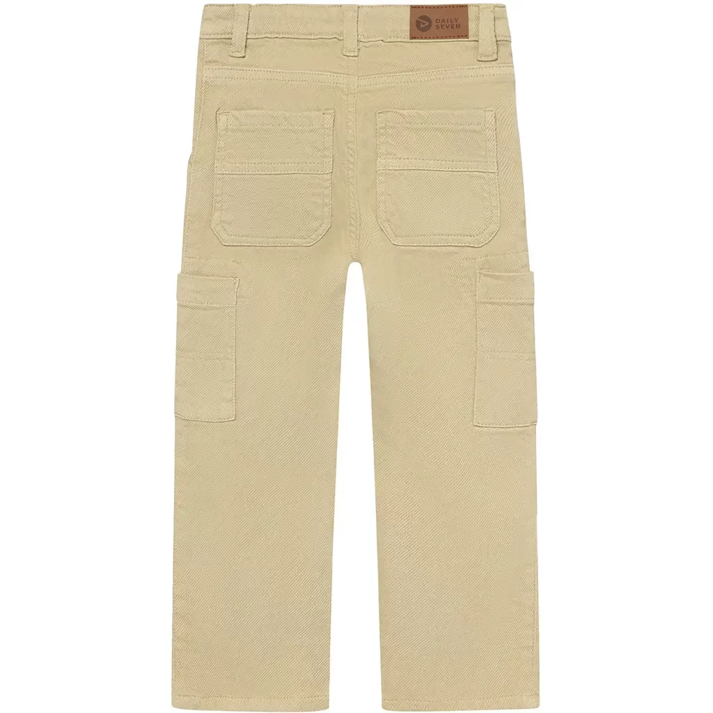 Broek cargo (pale olive green)