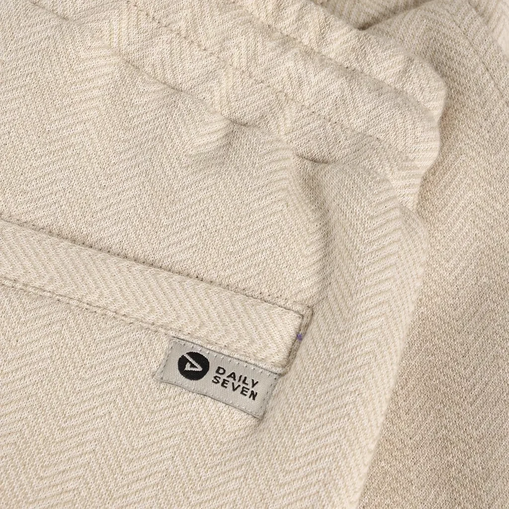 Broek herringbone (latte sand)