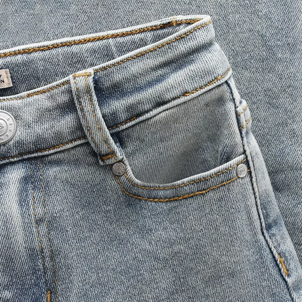 Spijkerbroek relaxed fit (used medium denim)