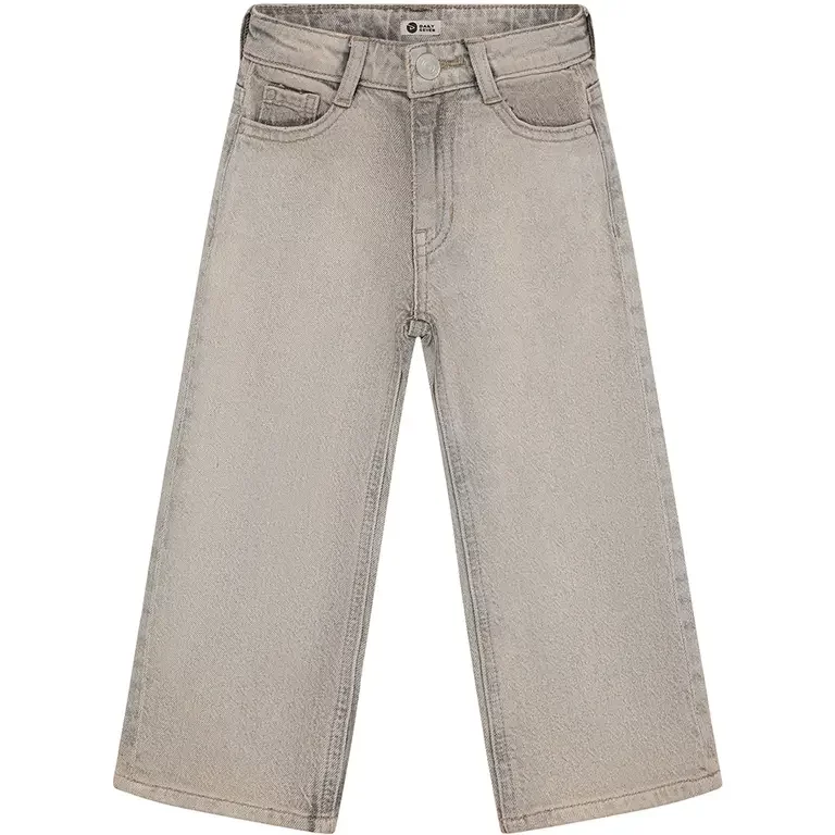Spijkerbroek wide fit (used grey denim)