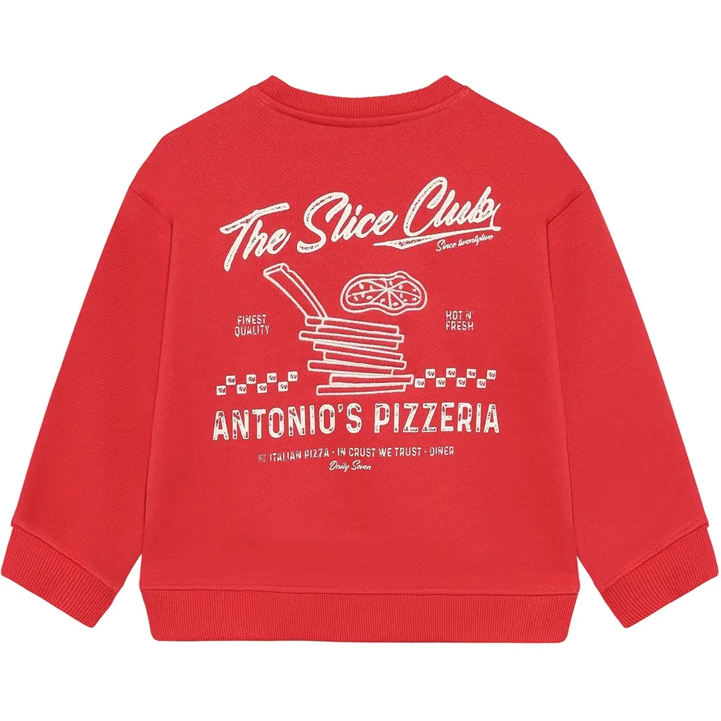 Trui oversized Backprint (chrysanthemum)