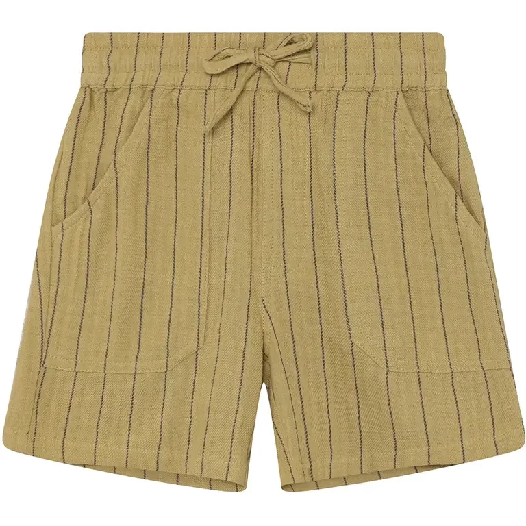 Korte broek stripe (pale olive green)