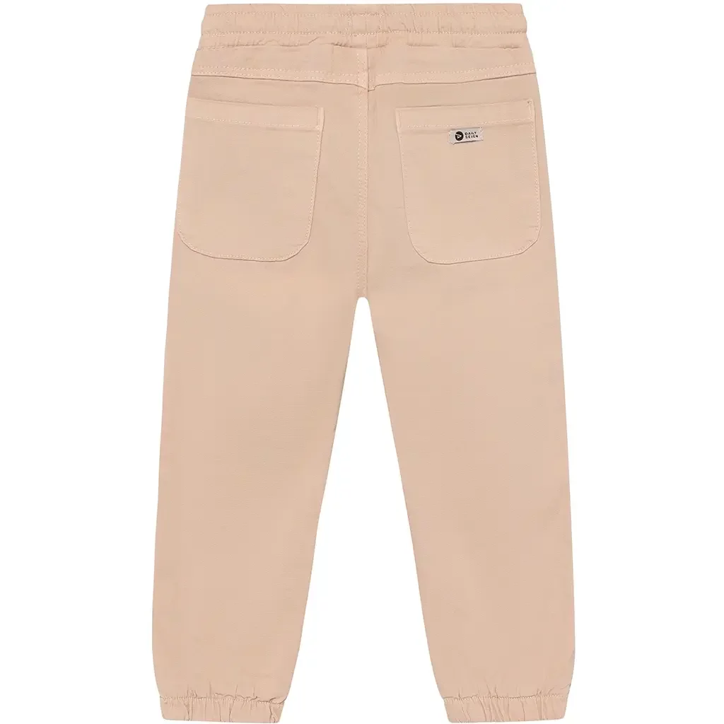 Broek soft twill (latte sand)