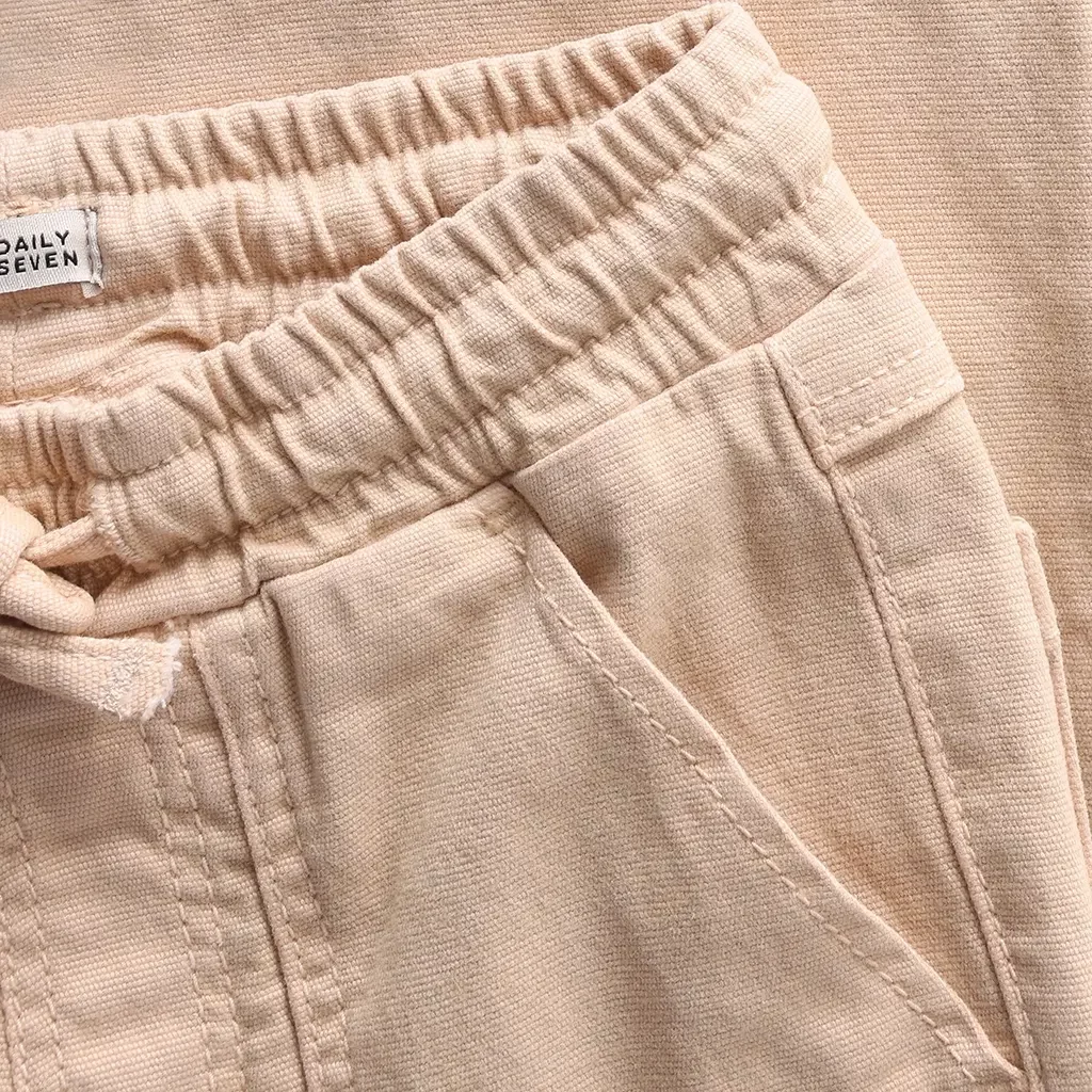 Broek soft twill (latte sand)