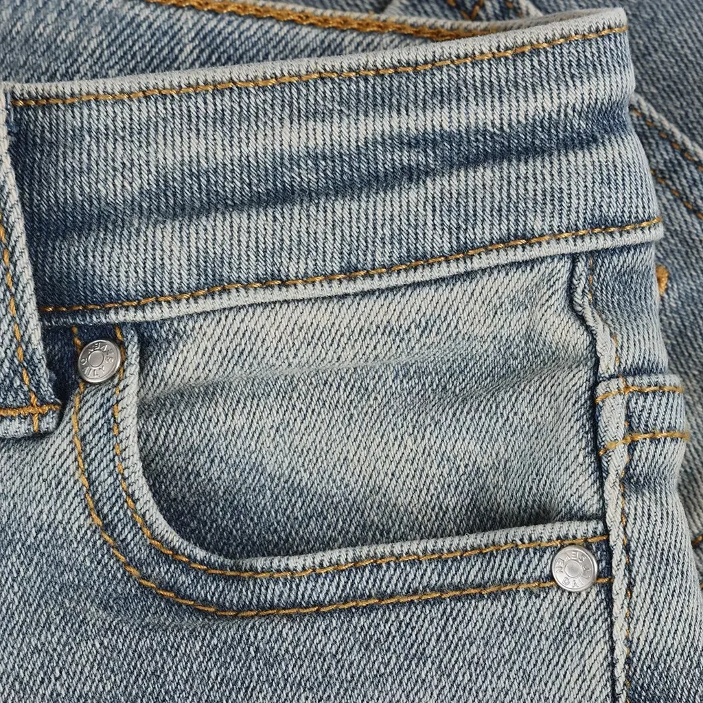 Spijkerbroek mom fit (used medium denim)