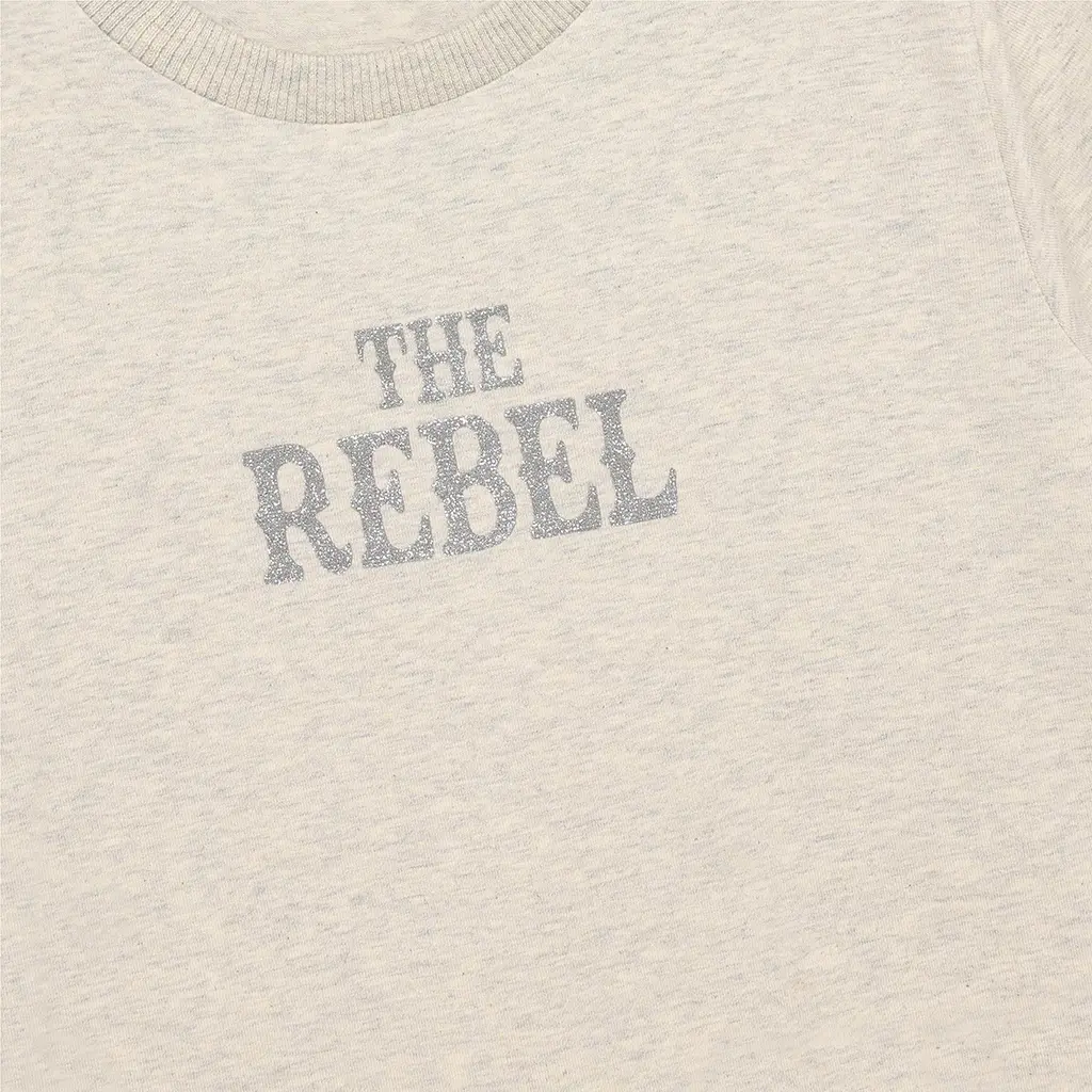 T-shirt (creme grey melange)