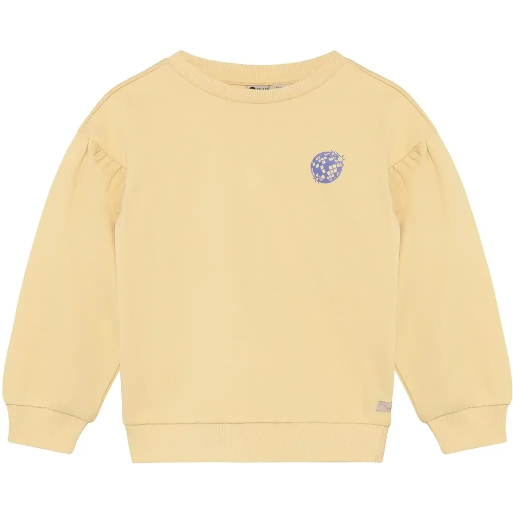 Trui backprint (reed yellow)