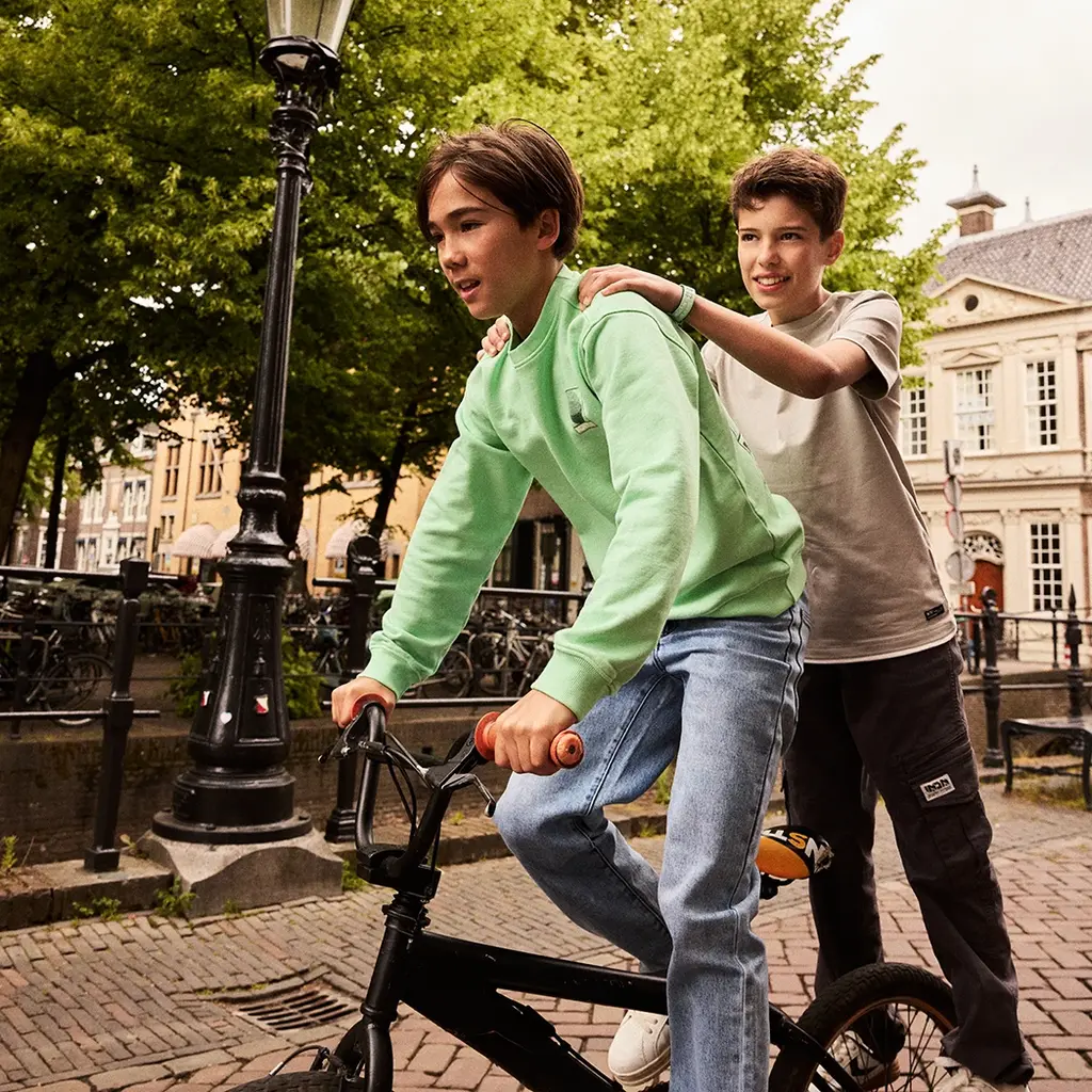 Trui washed (fresh green)