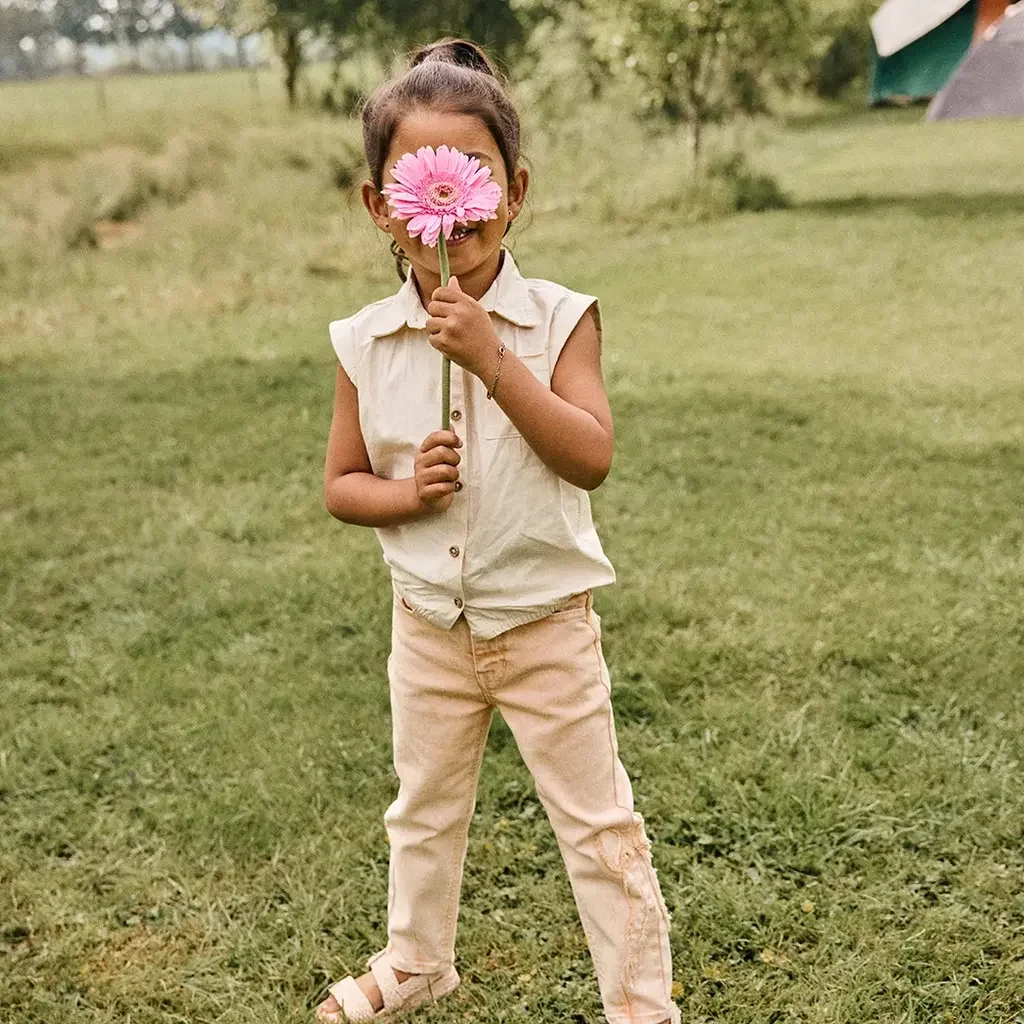 Topje Backprint (sandshell)