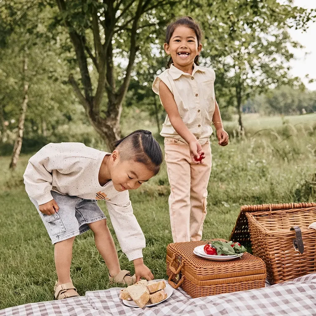 Topje Backprint (sandshell)