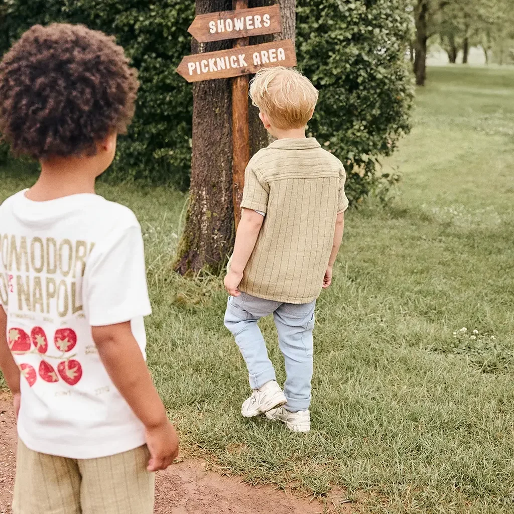 T-shirt Backprint (egret)