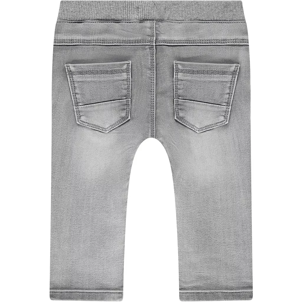 Spijkerbroekje jogg (light grey denim)