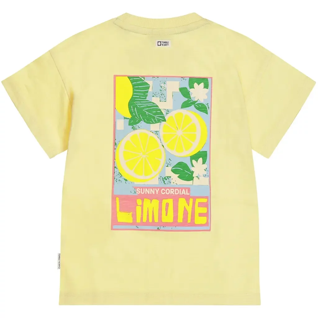 T-shirt Lemons backprint (lemon meringue)