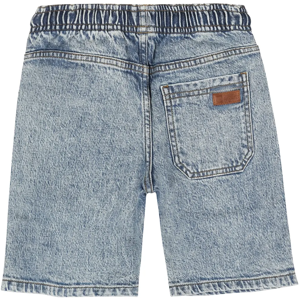 Korte spijkerbroek Juan (denim light vintage)