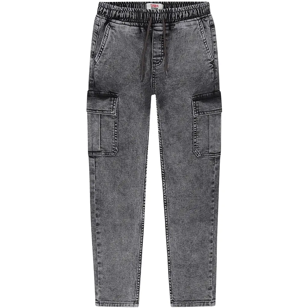Spijkerbroek Jaro Cargo (denim grey stonewash)