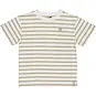 LEVV T-shirt Bas (aop white stripe)
