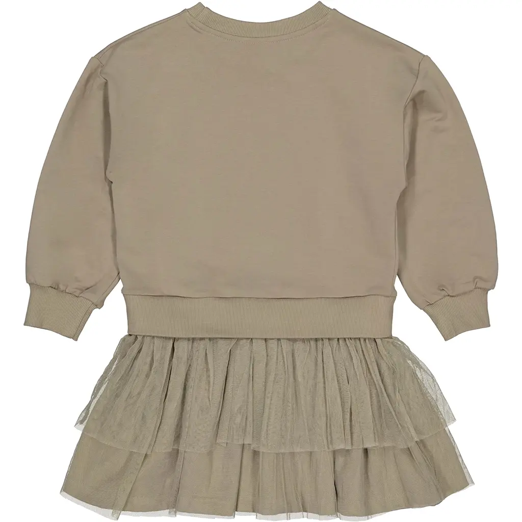 Jurk Barbara (dark taupe)