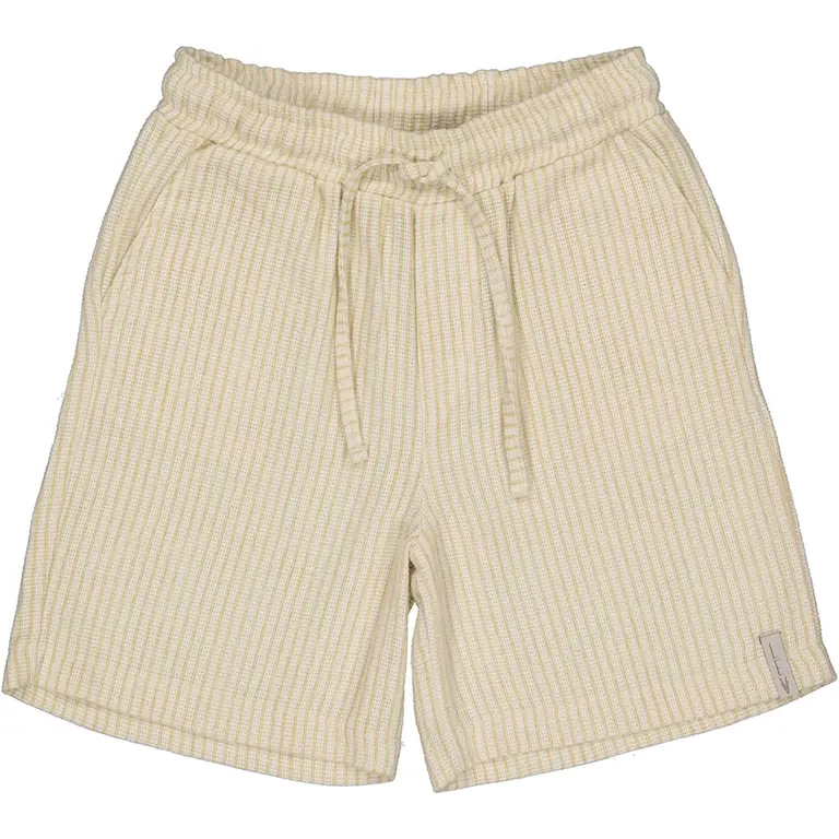 Korte broek Bruun (aop off white stripe)