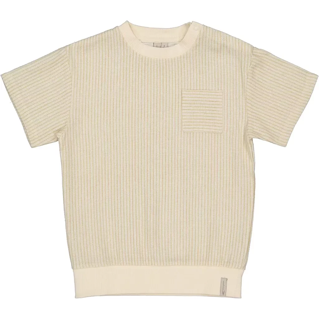 T-shirt Benico (aop off white stripe)