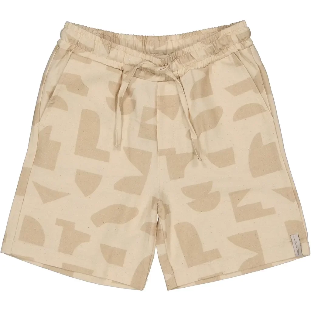 Korte broek Bouwe (aop sand graphic)
