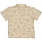 LEVV Polo t-shirt Bertus (aop sand graphic)