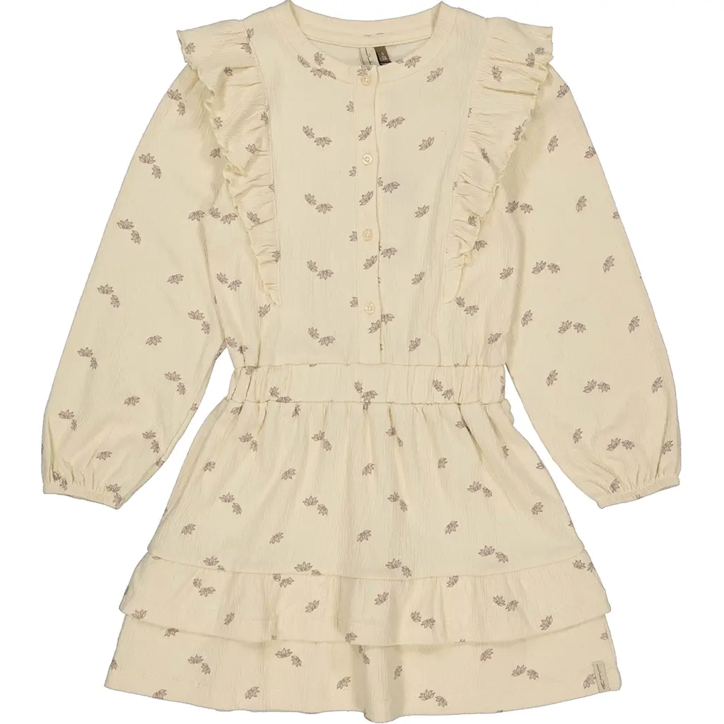 Jurk Babs (aop sand flower)