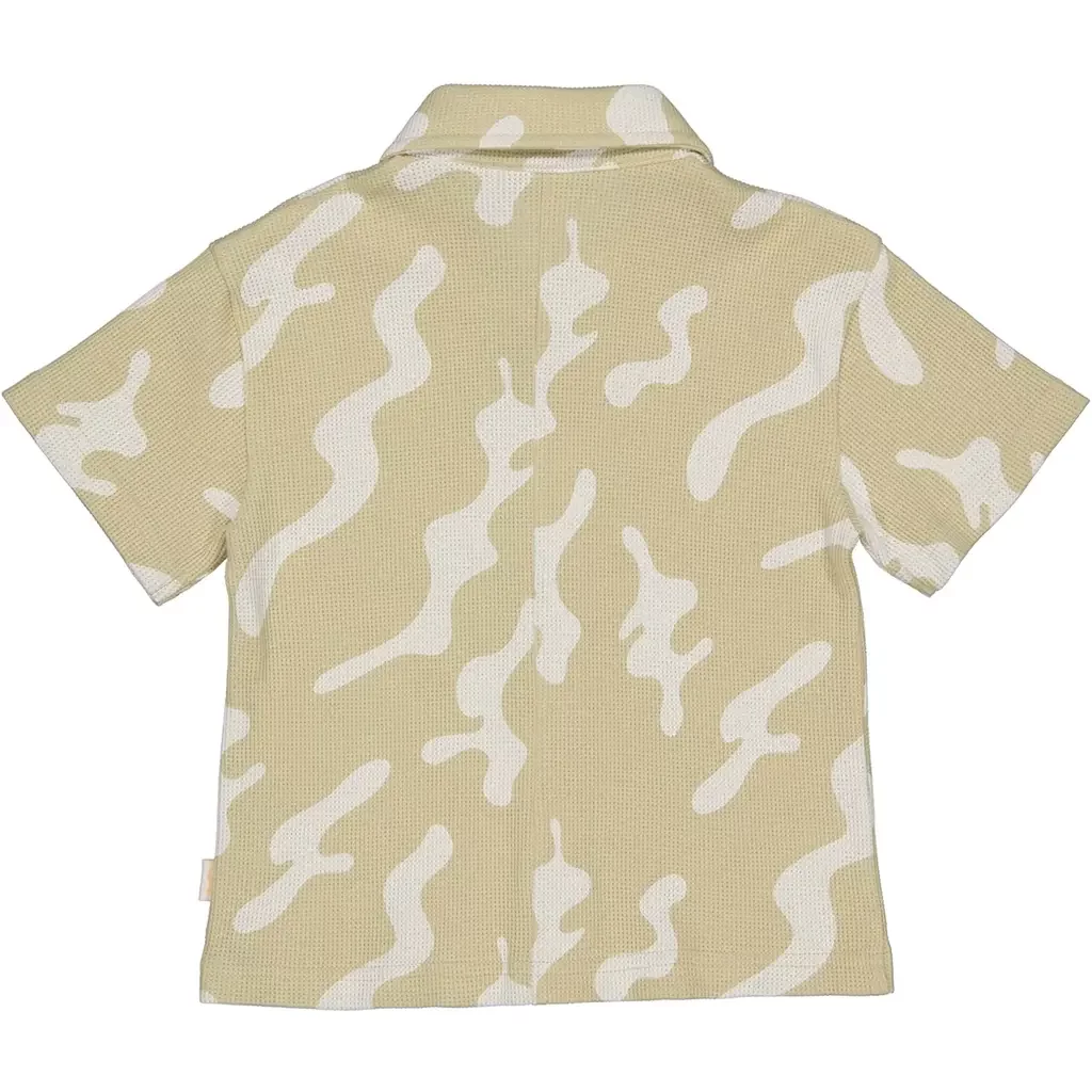 Overhemd t-shirt Emmanuel (aop sand retro)