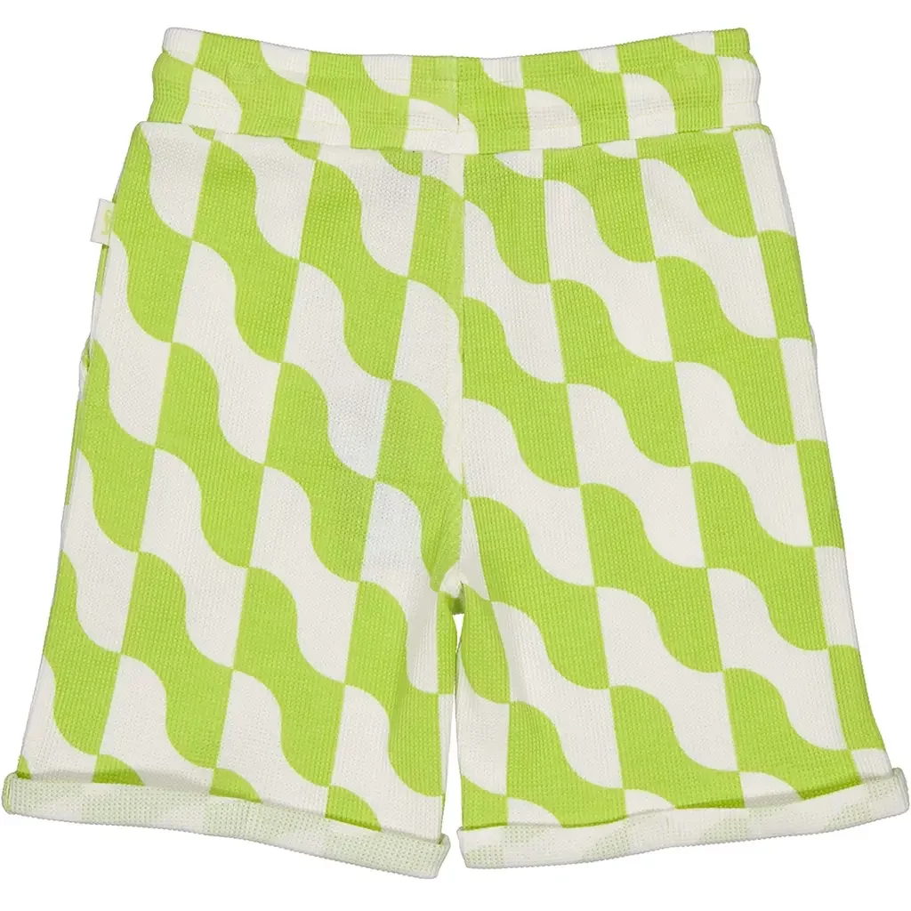Korte broek Dorian (aop green graphic)
