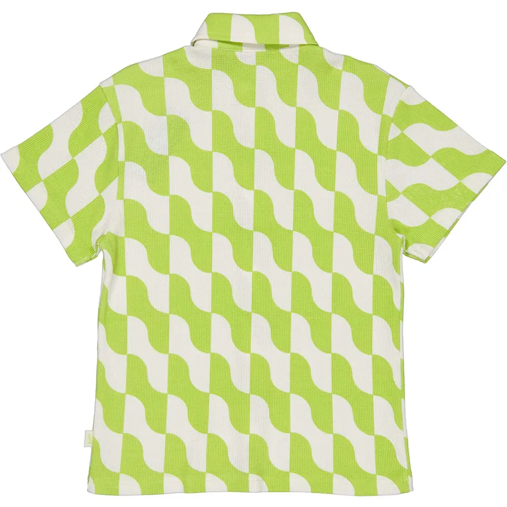 Overhemd t-shirt Dex (aop green graphic)