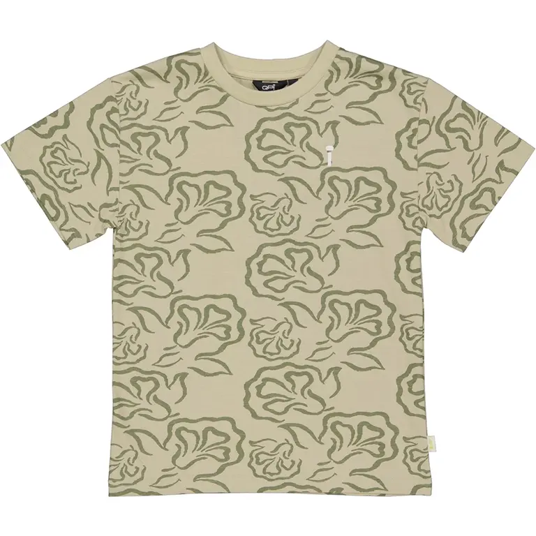 T-shirt Deen (aop taupe flower)
