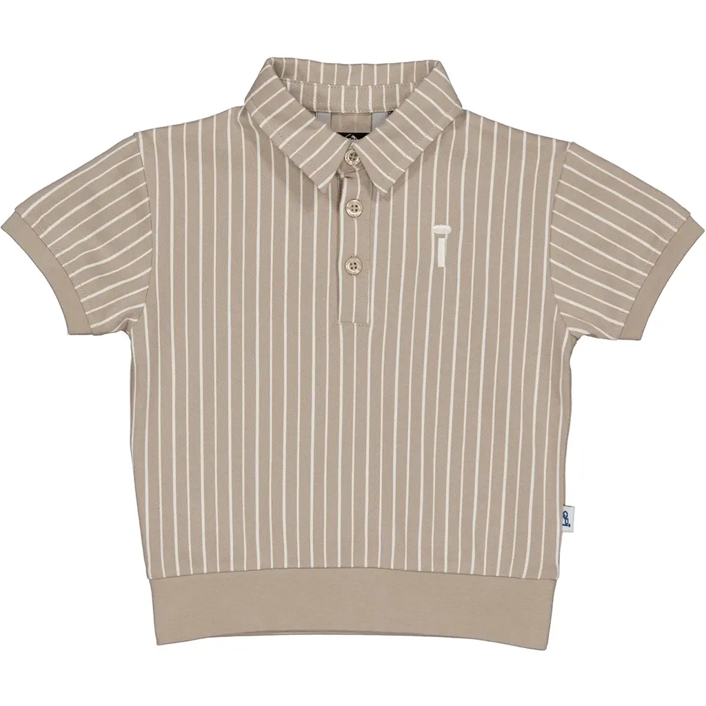Polo shirt Edwin (aop cream stripes)