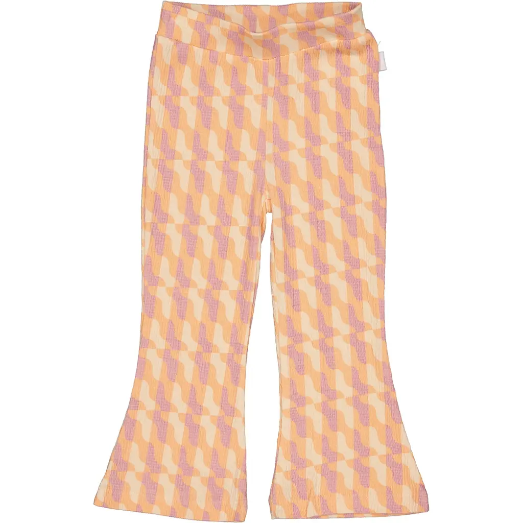 Korte broek Emilou (aop orange graphic)