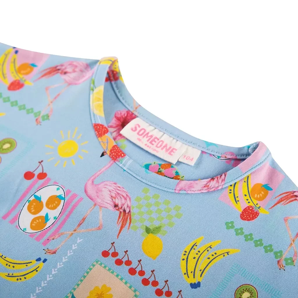 Jurk Oona (light blue)